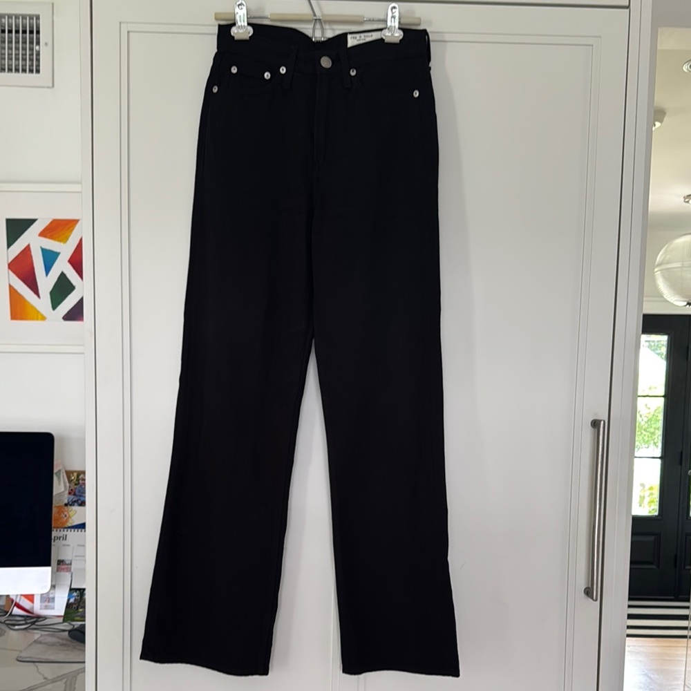 Rag & Bone Featherweight Logan Wide-Leg Jean